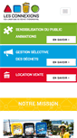 Mobile Screenshot of lesconnexions.org